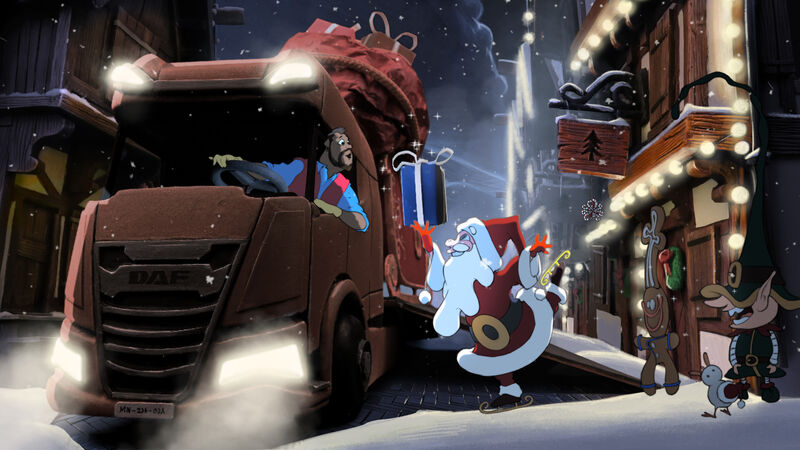 DAF: A Christmas Odyssee | Kerst Animatie